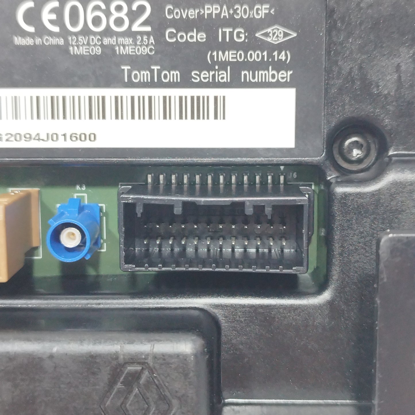 Display navigatore Renault Captur 2014 cod: 259156379R ecoAC7476