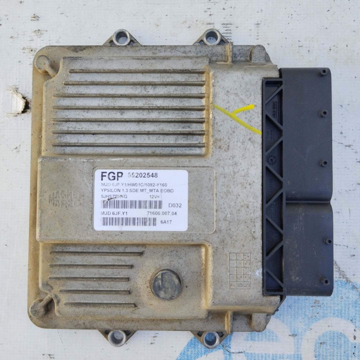 Zündkit Lancia Ypsilon 1.3 MTJ 70 PS Code: 55202548 ecoAG4600