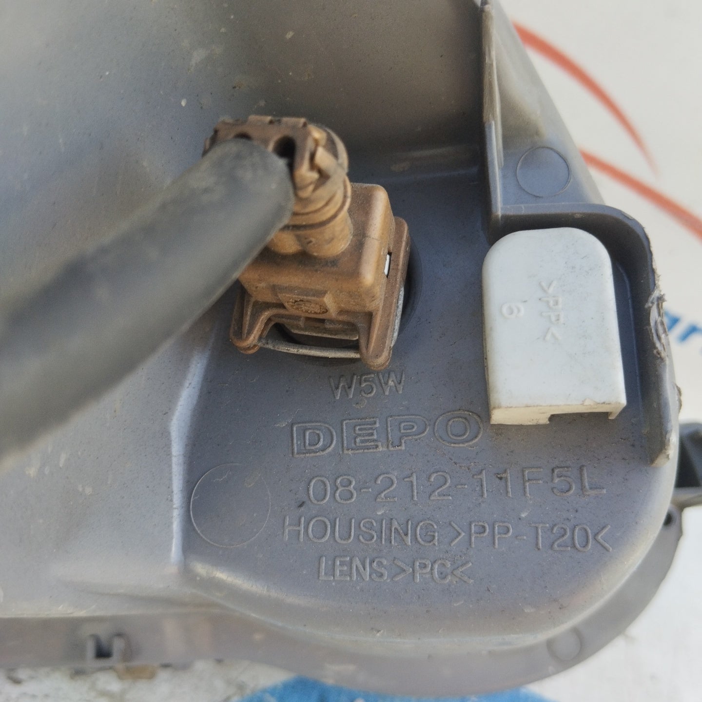 Left front light Toyota Yaris 2006 Restyling ecoAG4610