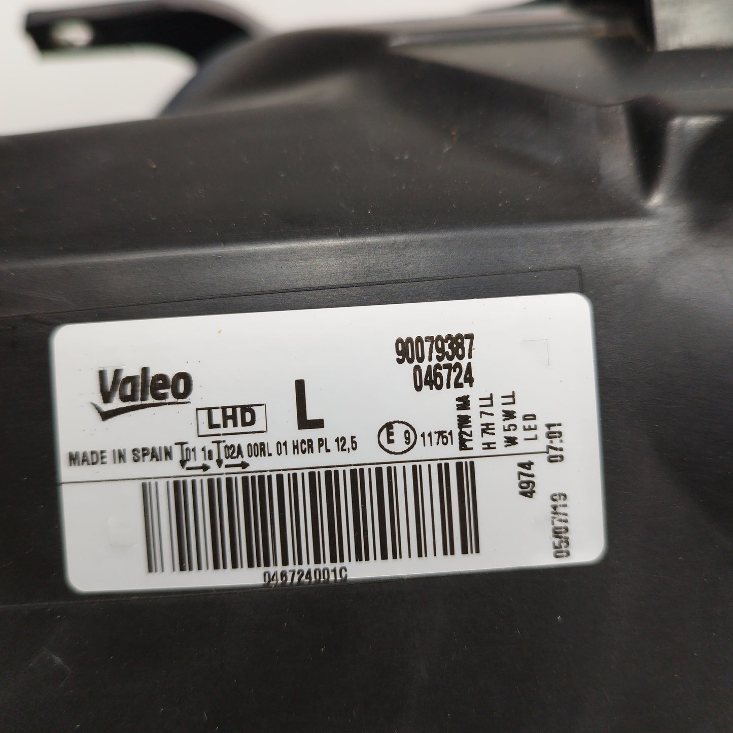 Seat Ibiza 2018 ecoAC7508 linker Frontscheinwerfer