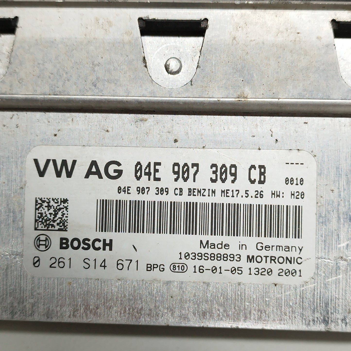 Zündkit Seat Ibiza 1.0 B 2016 Code: 0261S14671 / VWAG04E 907309CB ecoAC7515