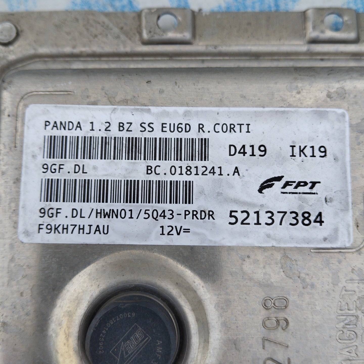 Fiat New Panda 1.2 B Zündkit Code: 52137384 ecoAG4625