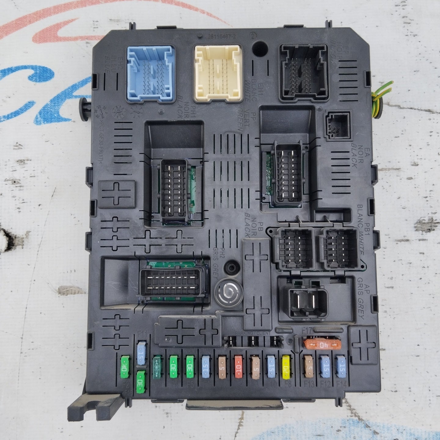 Zündkit Citroen Berlingo 1.6 HDI 2009 Code: 0281013871 ecoAG4629