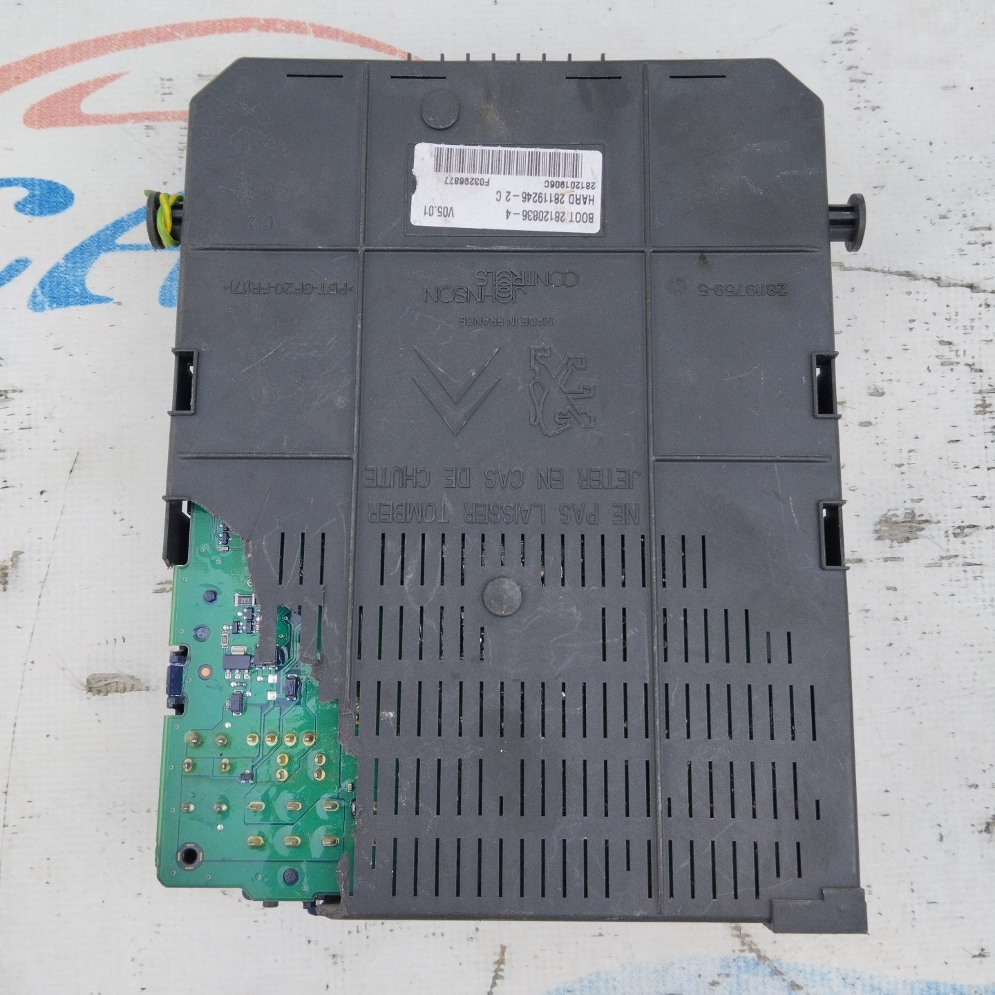 Zündkit Citroen Berlingo 1.6 HDI 2009 Code: 0281013871 ecoAG4629