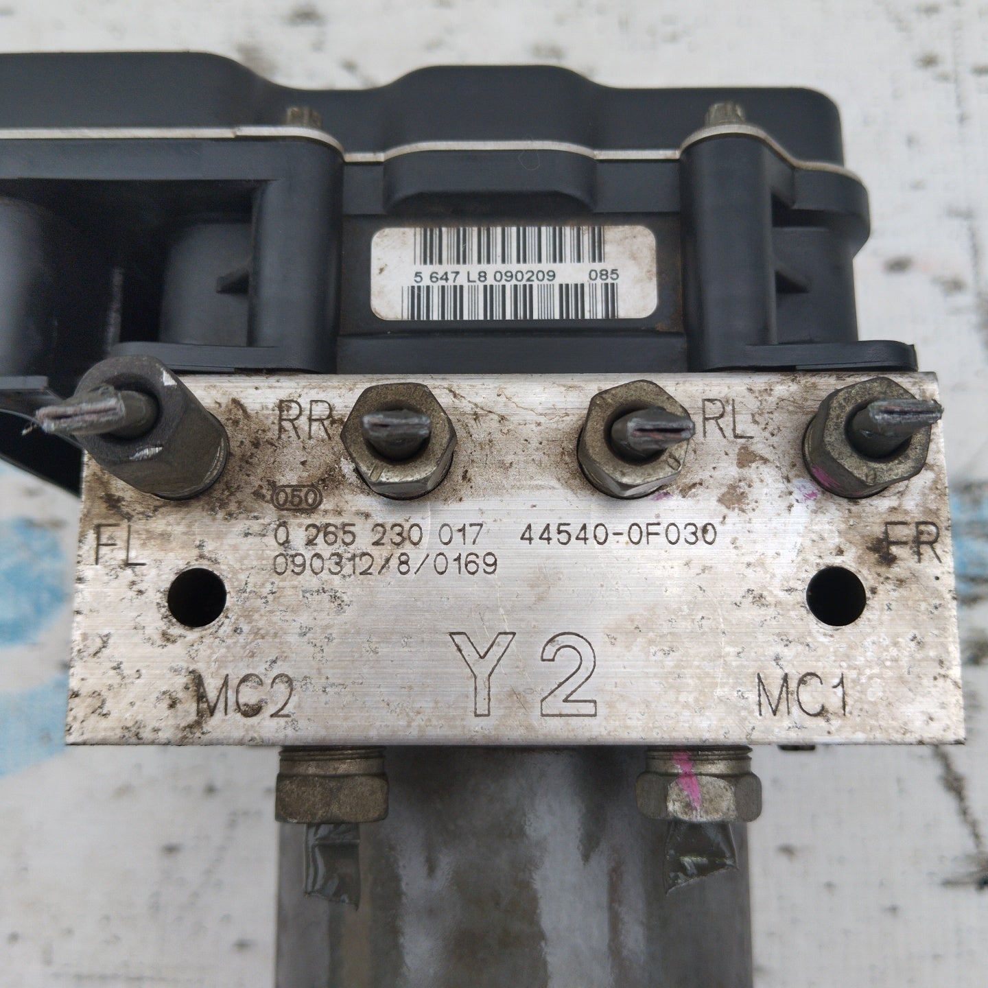 ABS-Pumpe Toyota Verso 2.0 D 2009, Code: 0265950824 ecoAG4636