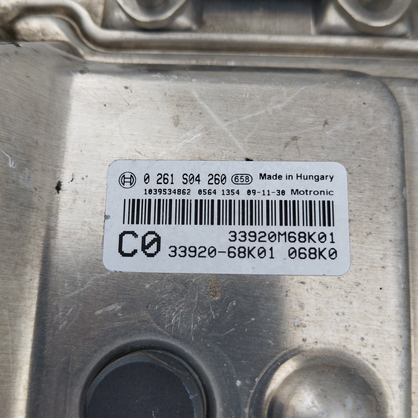 Zündkit Suzuki Alto 1.0 B 2010 Code: 0261s04260 ecoAG4639