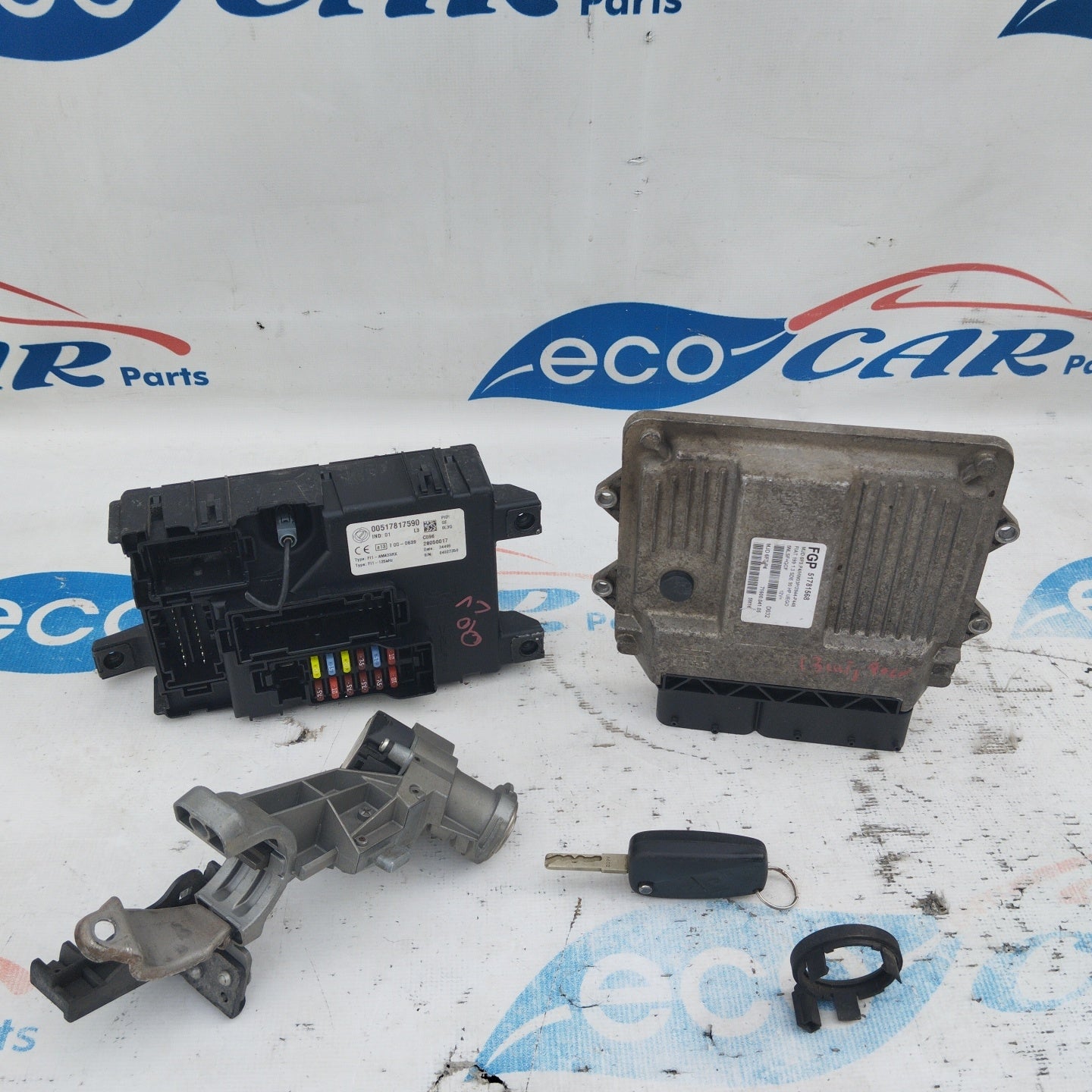 Zündkit Fiat Grande Punto 1.3 MTJ 90 PS Code: 51781568 ecoAG4648