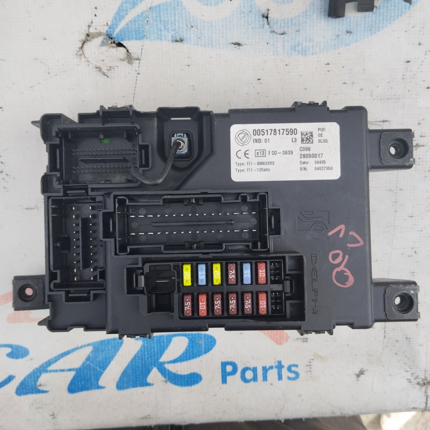 Zündkit Fiat Grande Punto 1.3 MTJ 90 PS Code: 51781568 ecoAG4648