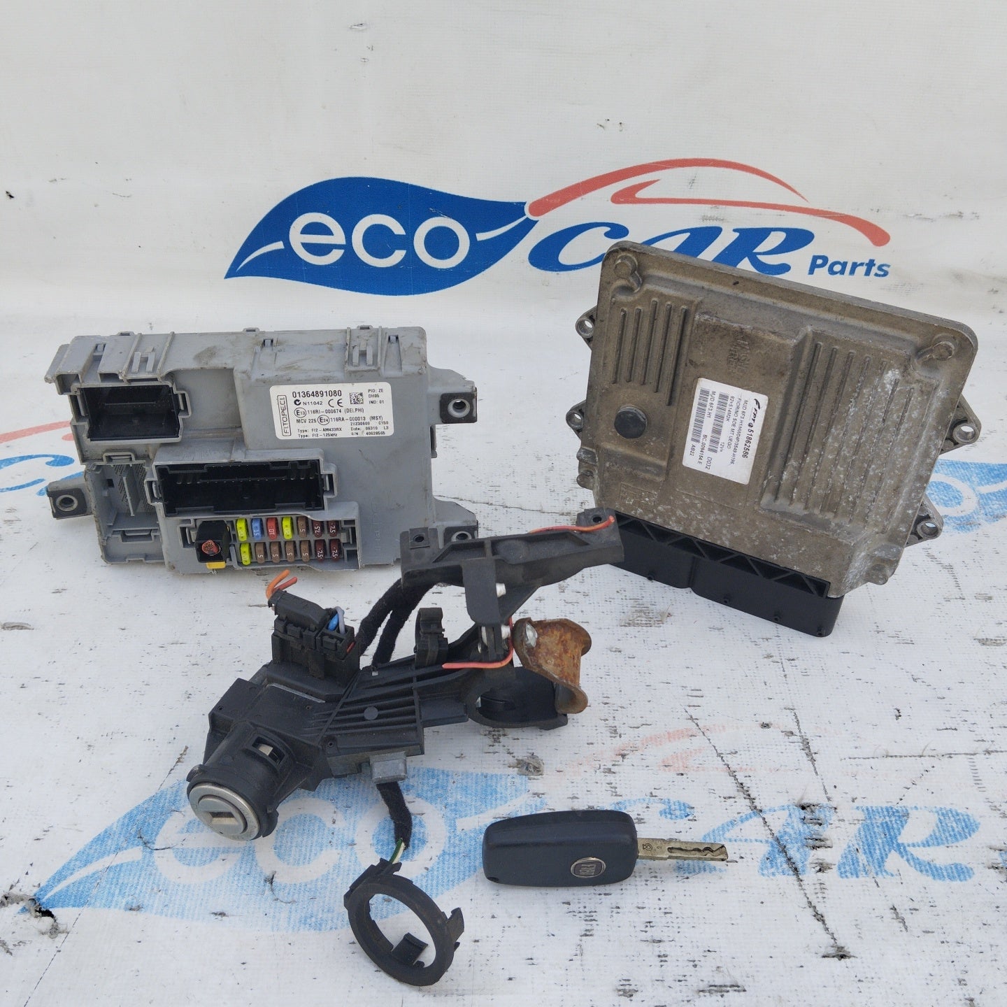 Zündkit Fiat Fiorino 1.3 MTJ 2010 Code: 51862586 ecoAG4654