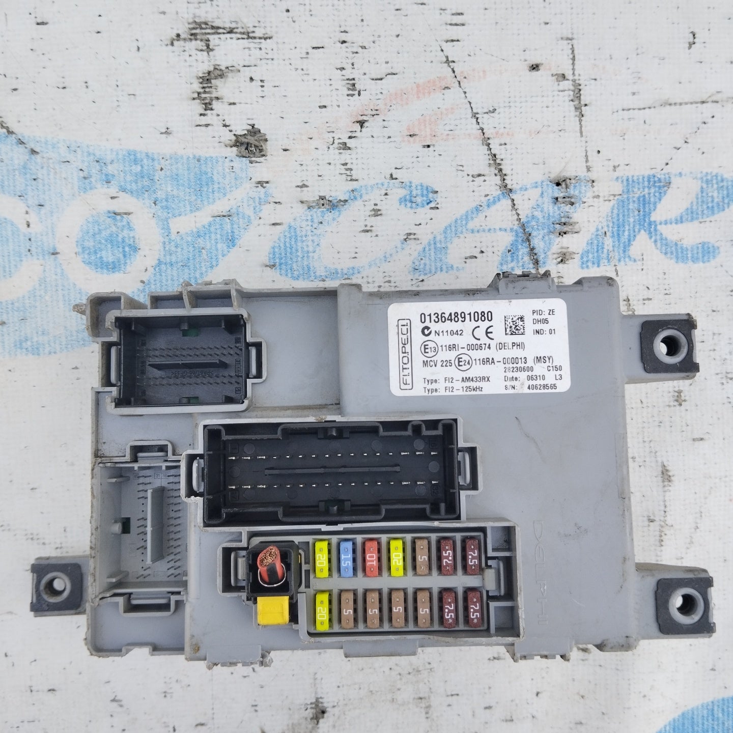 Zündkit Fiat Fiorino 1.3 MTJ 2010 Code: 51862586 ecoAG4654