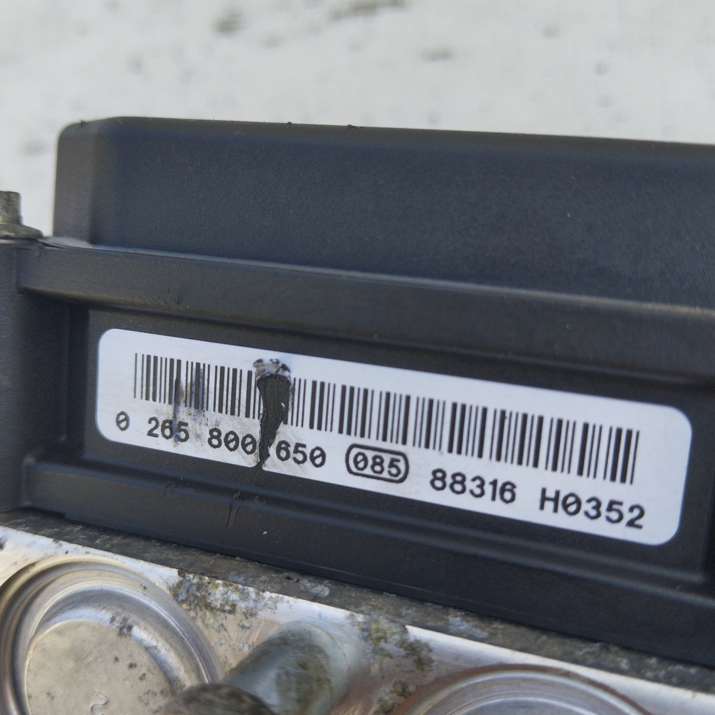 ABS-Pumpe Citroen Berlingo 1.6 HDI 2008, Teilenummer: 0265800650 ecoAG4657