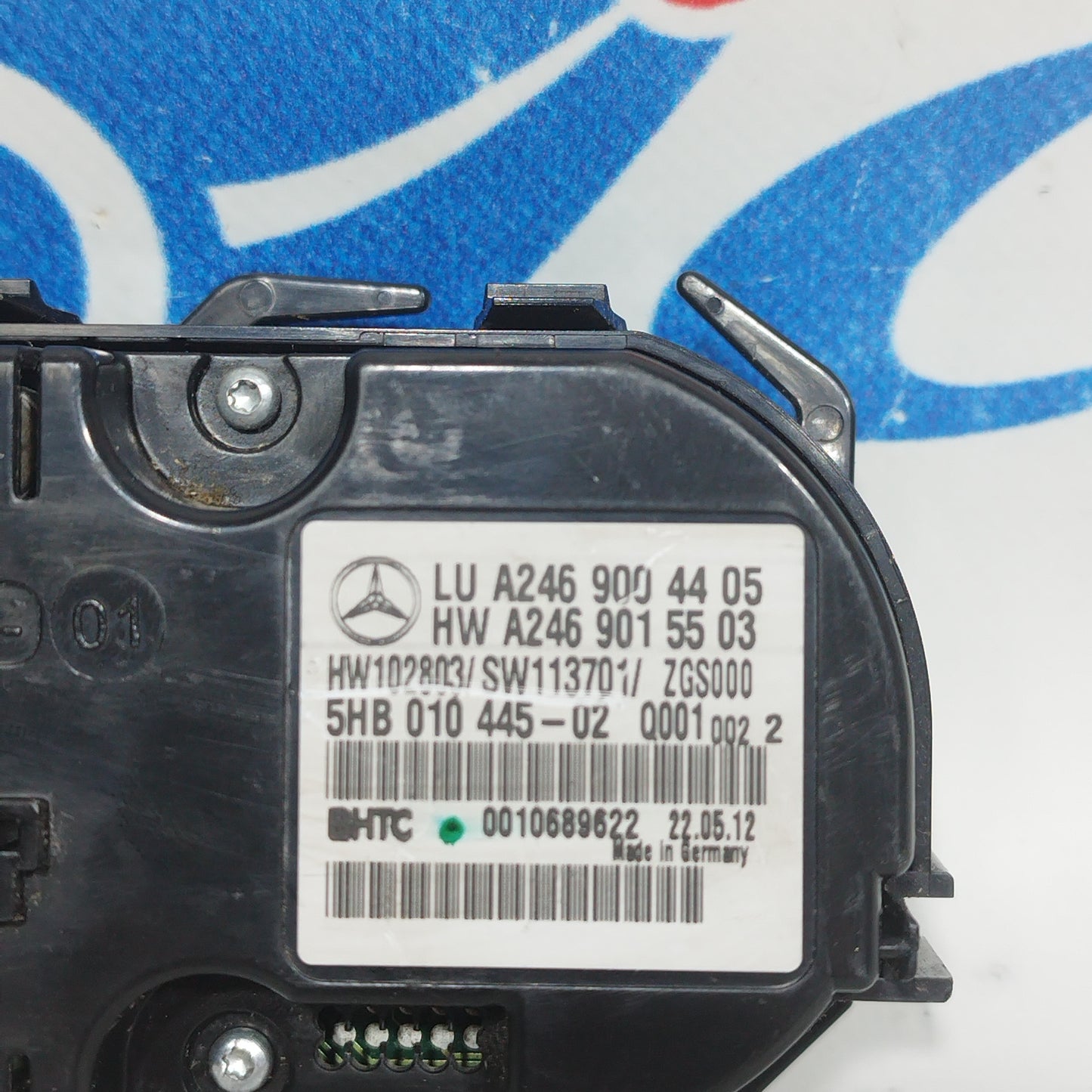 Pulsantiera A/C Mercedes Classe B W245 2012 ecoAC7538