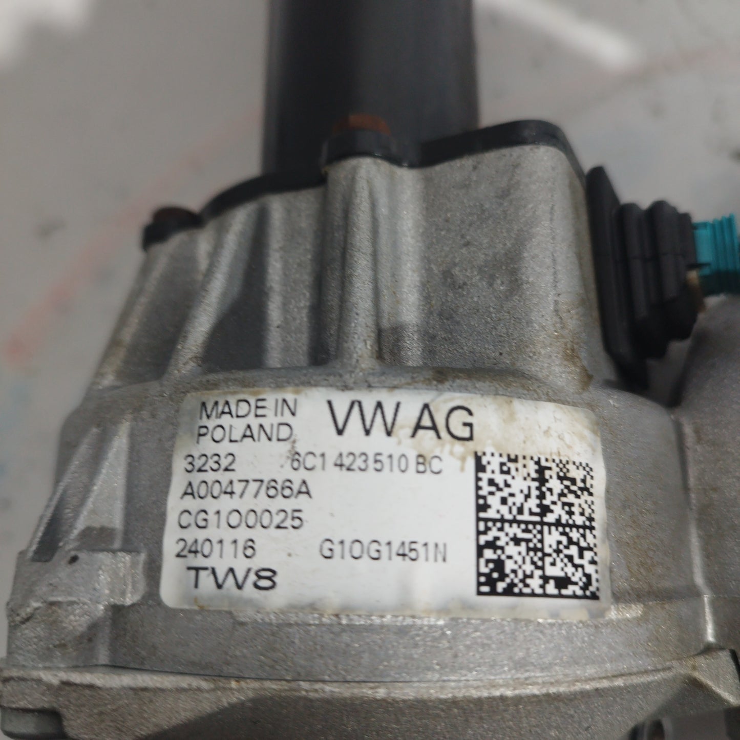 Steering column Volkswagen Polo 1.4 TDI 2016 code: 6C1909144AG ecoAC7565