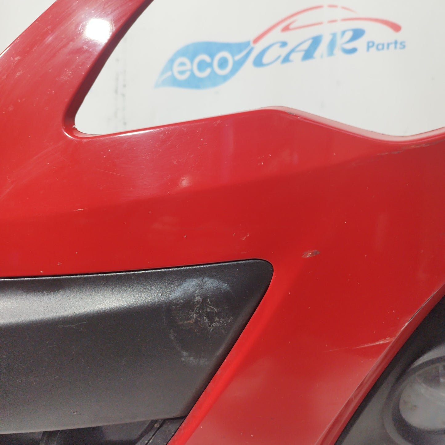 Red front bumper Opel Corsa D 2012 ecoAC6807