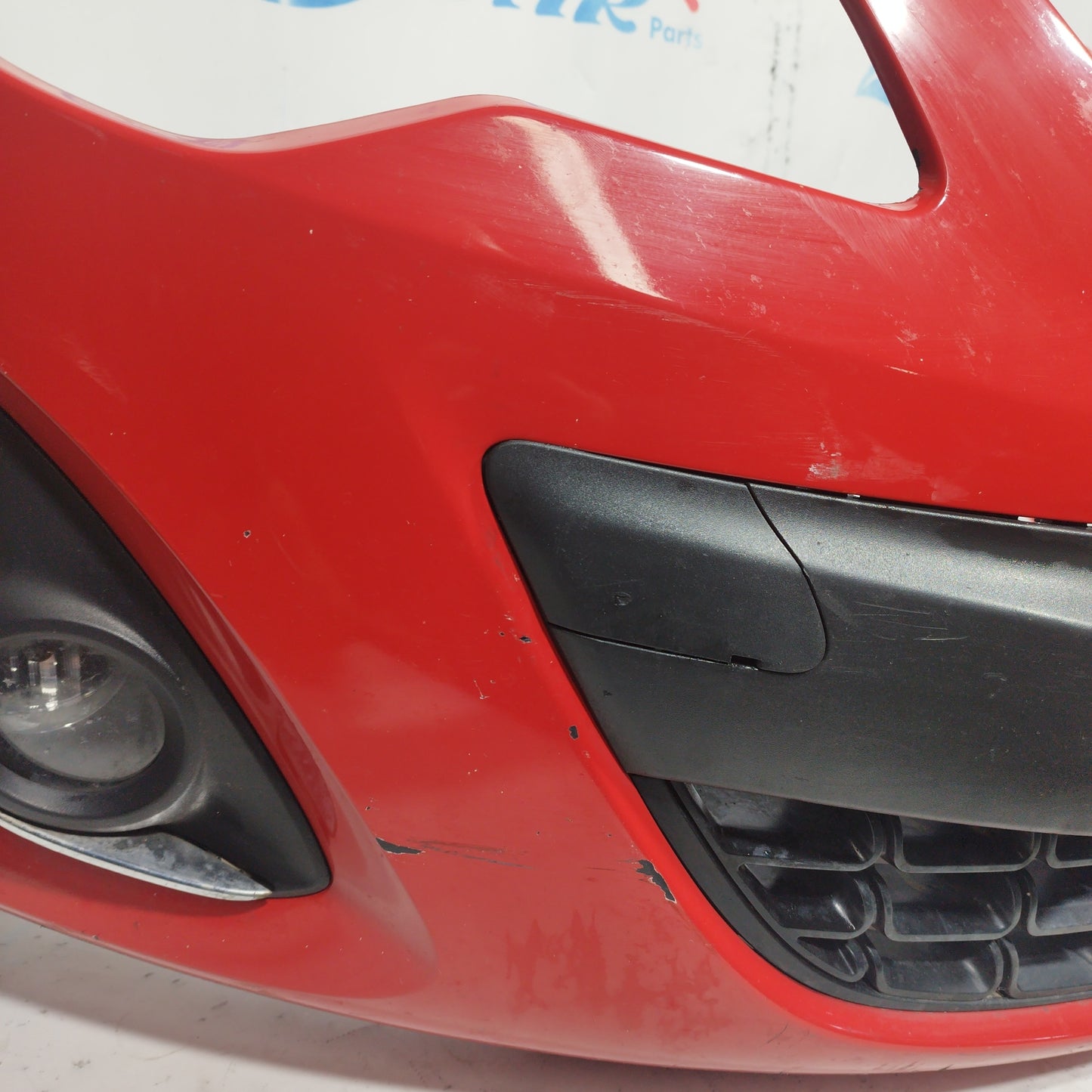 Red front bumper Opel Corsa D 2012 ecoAC6807