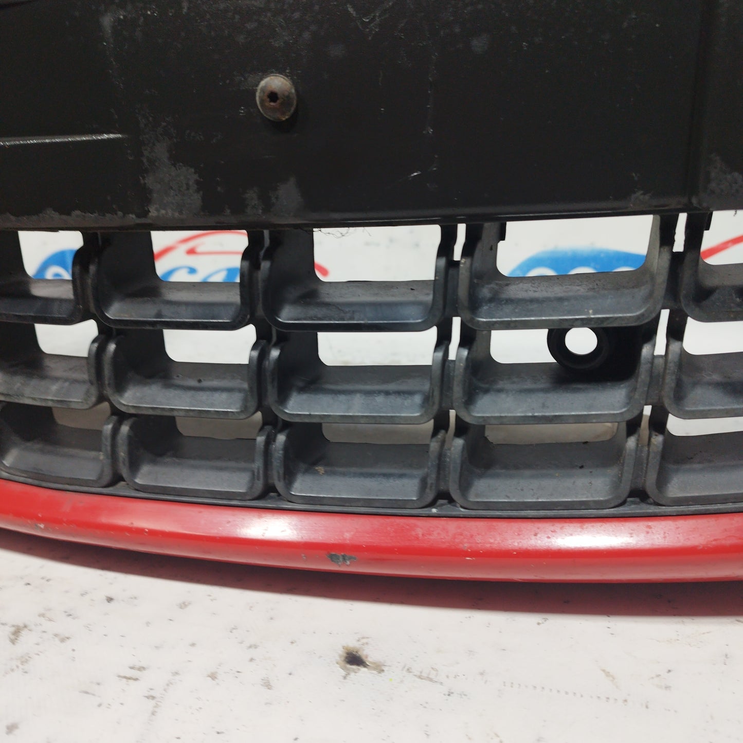 Red front bumper Opel Corsa D 2012 ecoAC6807