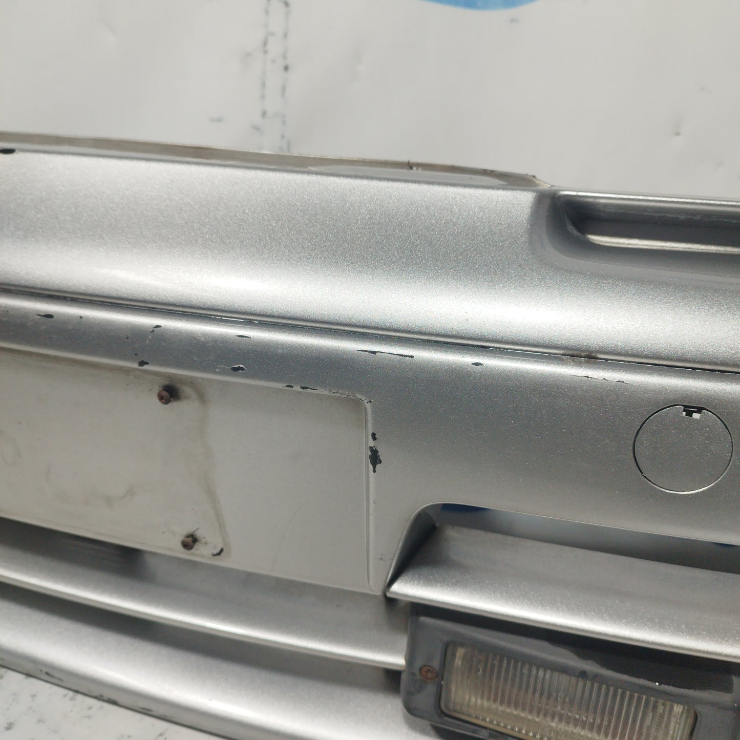Light gray front bumper Fiat 600 2003 ecoAC7568
