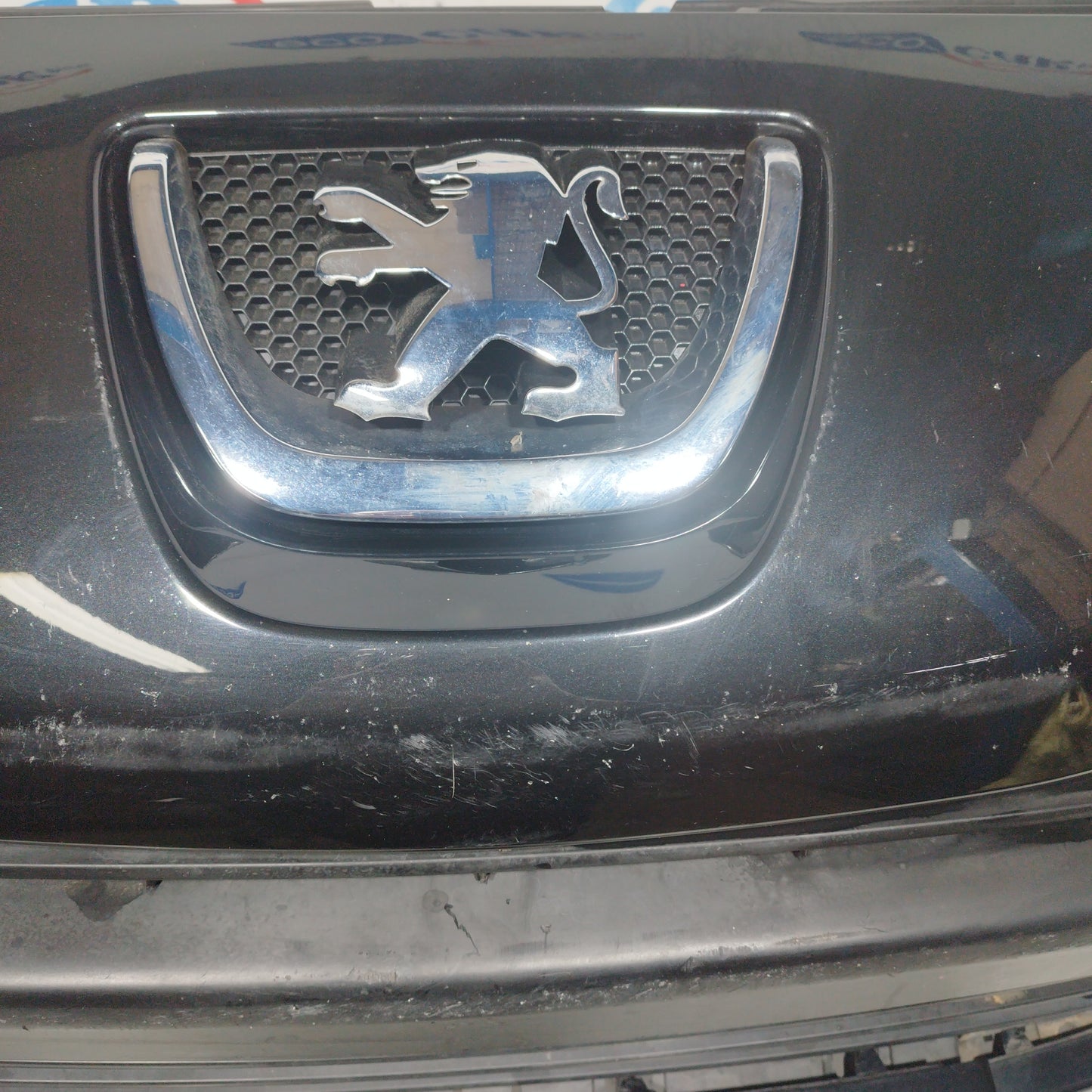 Black front bumper Peugeot 207 2011 ecoAC7575