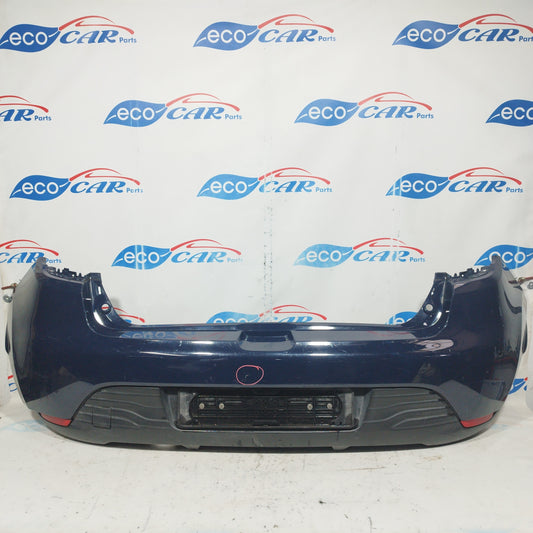 Renault Clio 2014 ecoAC7576 Midnight Blue Rear Bumper