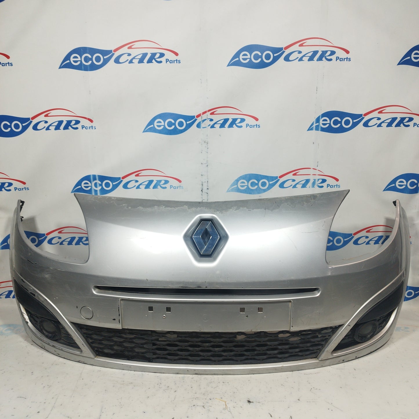 Silver gray front bumper Renault Twingo 2008 ecoAC7579