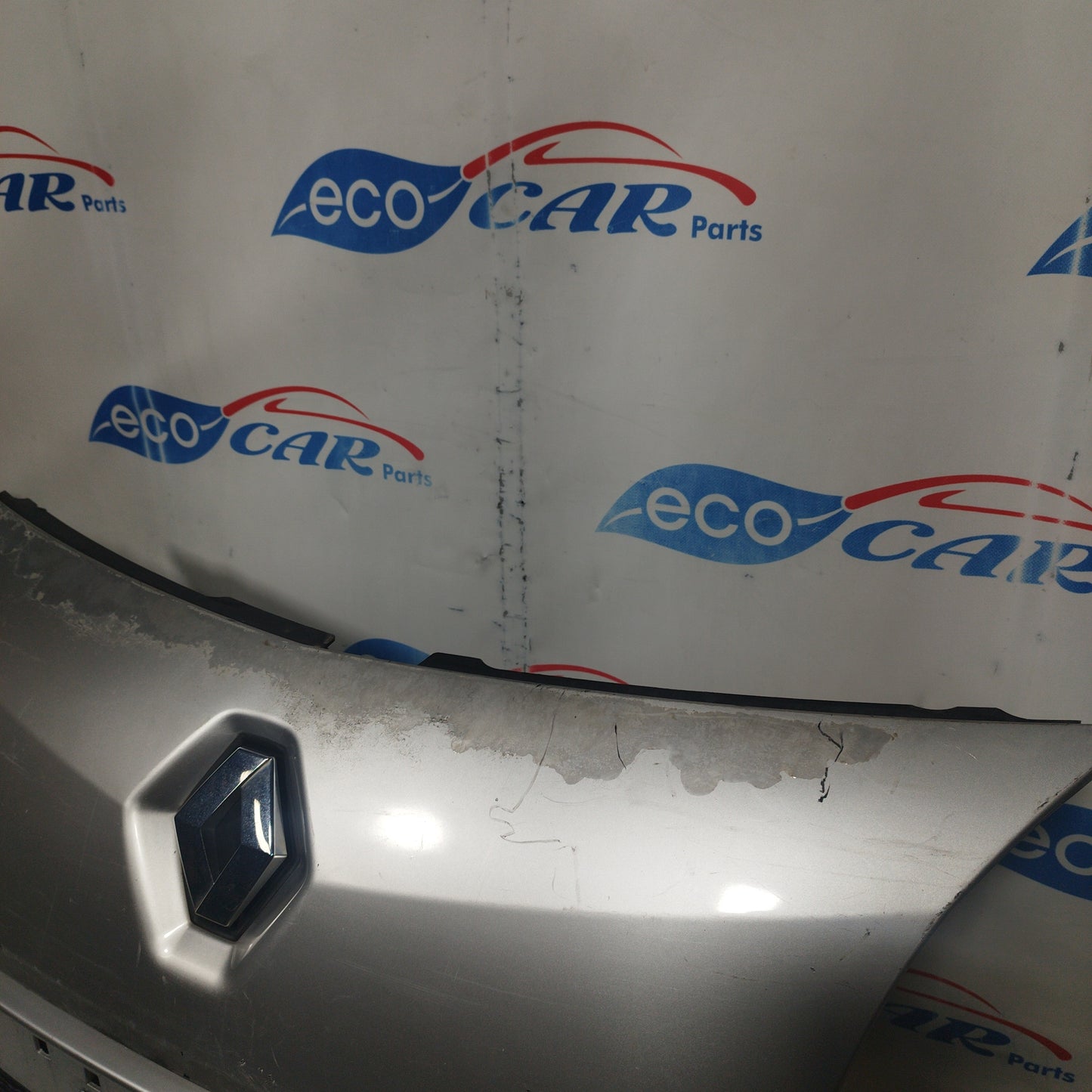 Silver gray front bumper Renault Twingo 2008 ecoAC7579