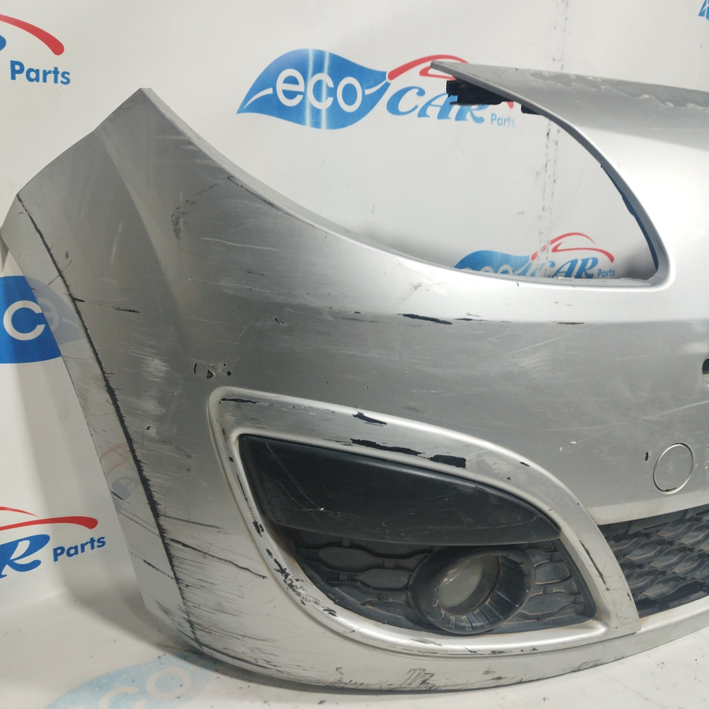 Silver gray front bumper Renault Twingo 2008 ecoAC7579