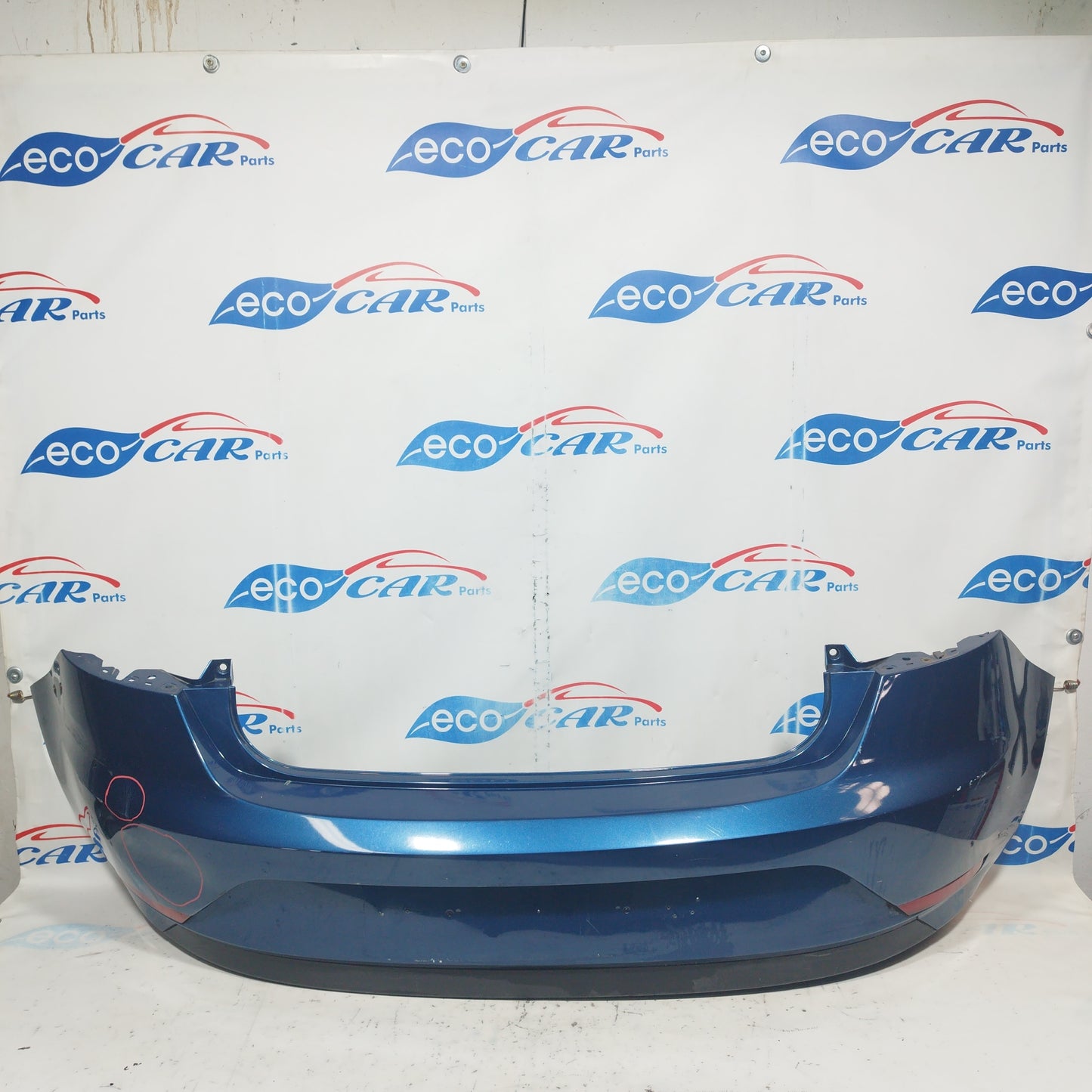 Electric blue rear bumper Seat Ibiza 2016 ecoAC7584