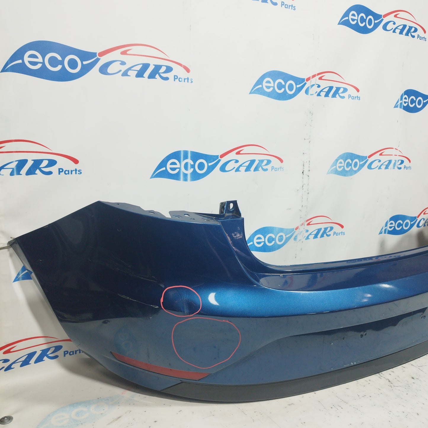 Electric blue rear bumper Seat Ibiza 2016 ecoAC7584