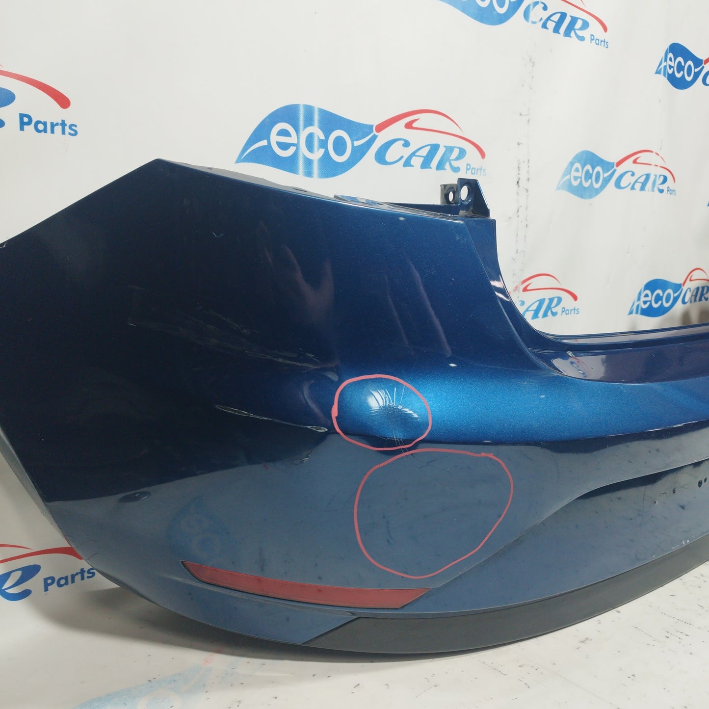 Electric blue rear bumper Seat Ibiza 2016 ecoAC7584