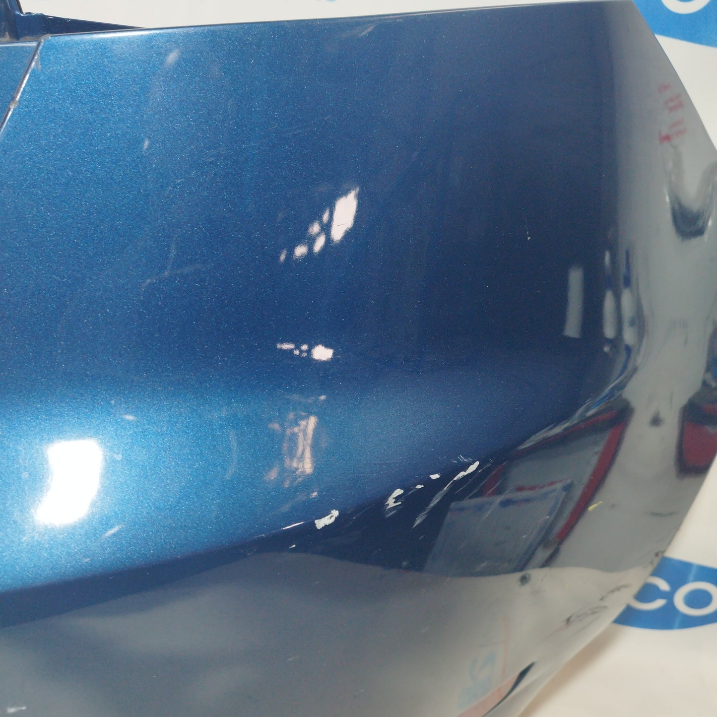 Electric blue rear bumper Seat Ibiza 2016 ecoAC7584