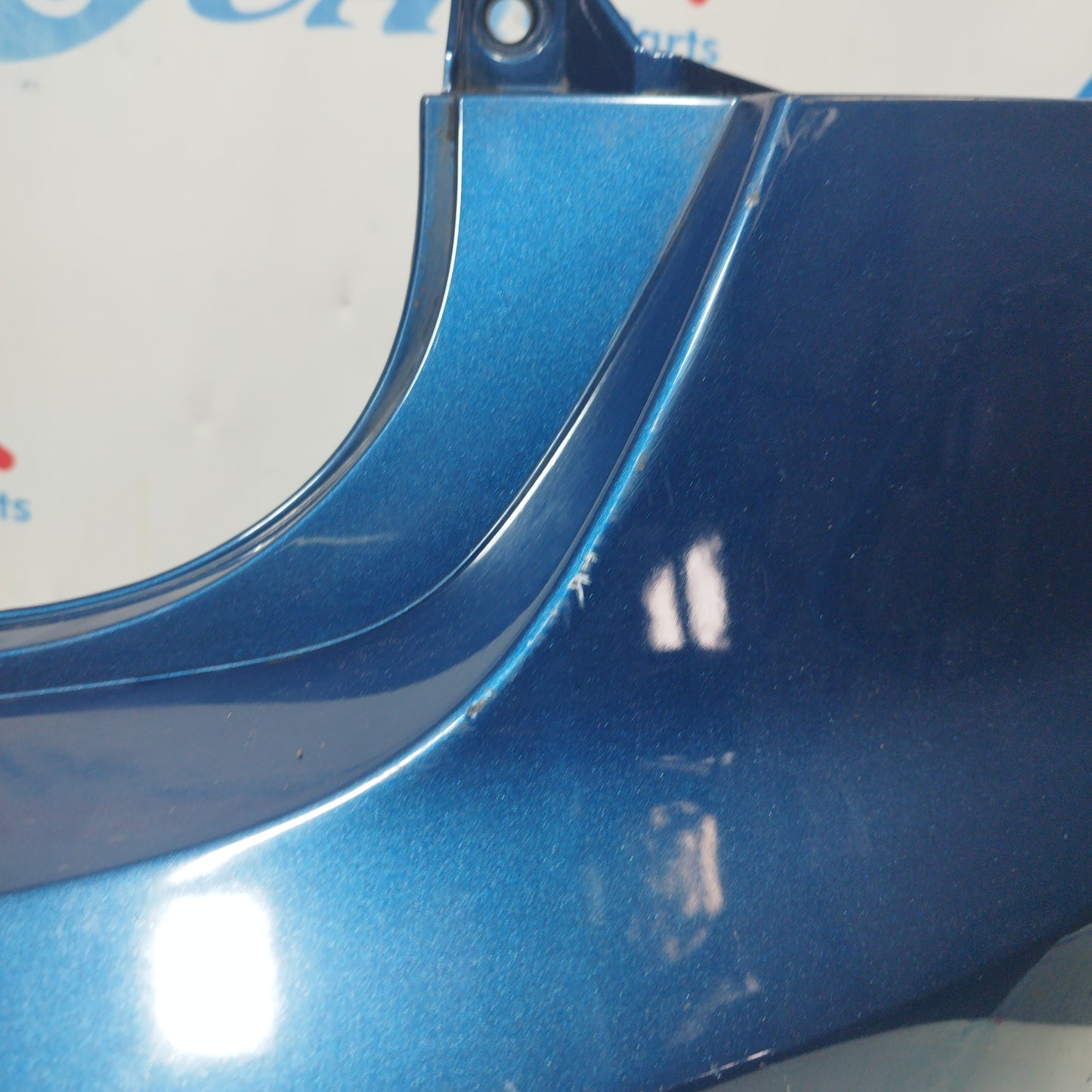 Electric blue rear bumper Seat Ibiza 2016 ecoAC7584