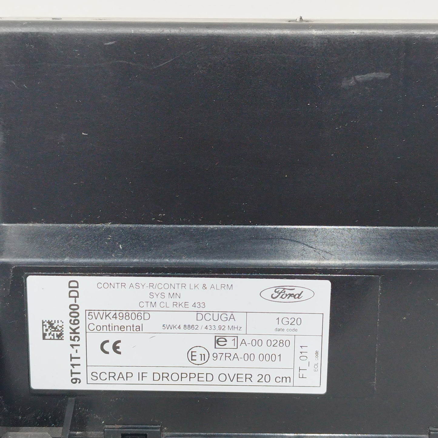 Zündkit für Ford Fiesta 1.4 TDCI 2008 Continental Code: 5WS40909B ECOAC7587