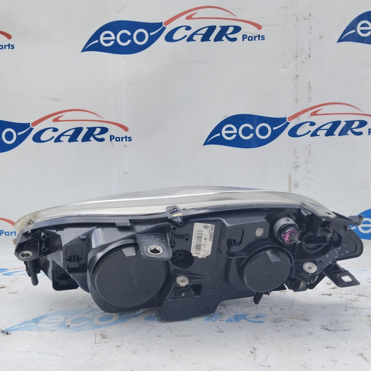 Fanale anteriore dx Fiat Bravo 2008 fondo scuro freccia bianca ecoAG4698