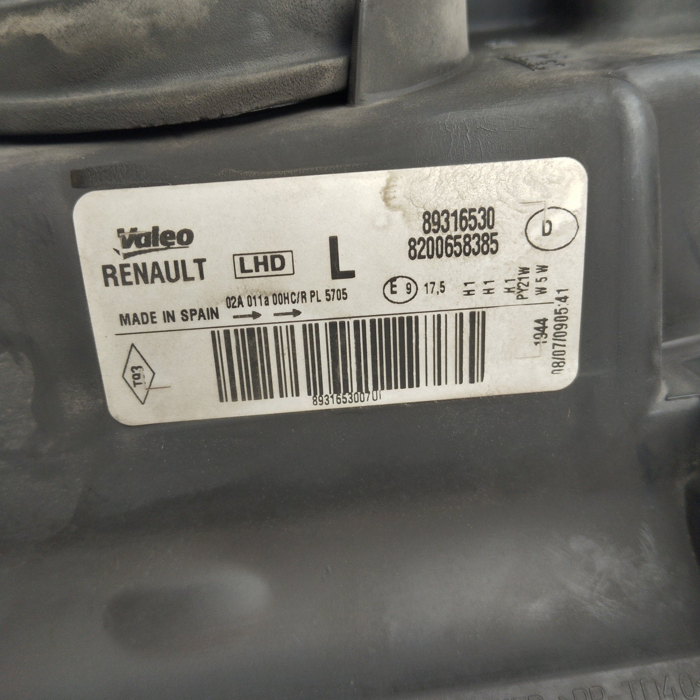 Fanale anteriore sx Renault Modus 2008-2012 Restyling ecoAG4700