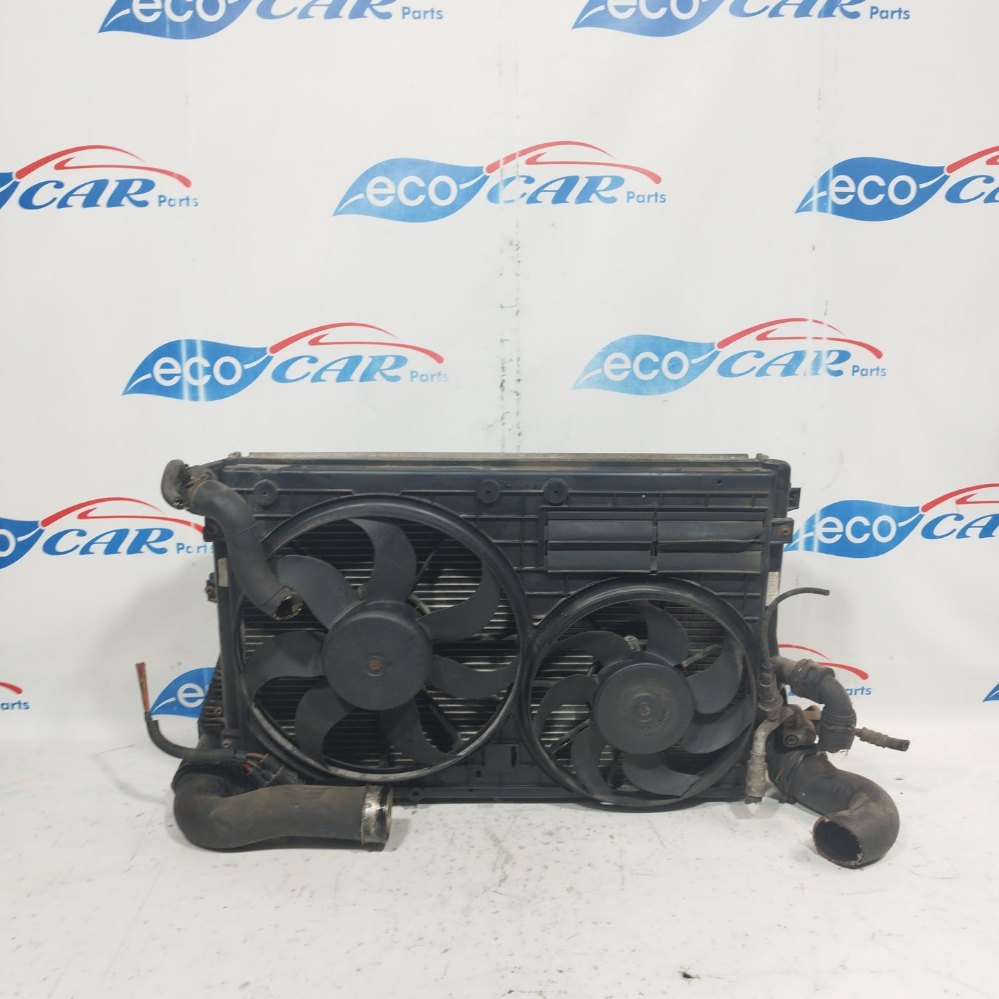 Kit radiatore completo Volkswagen Golf 5 2.0 TDI 140CV 2005 ecoAC7601