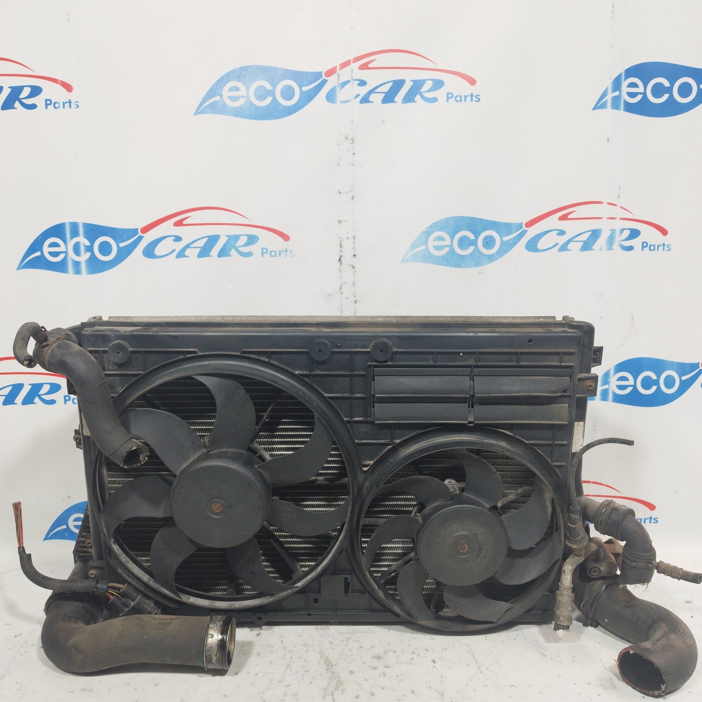 Kit radiatore completo Volkswagen Golf 5 2.0 TDI 140CV 2005 ecoAC7601