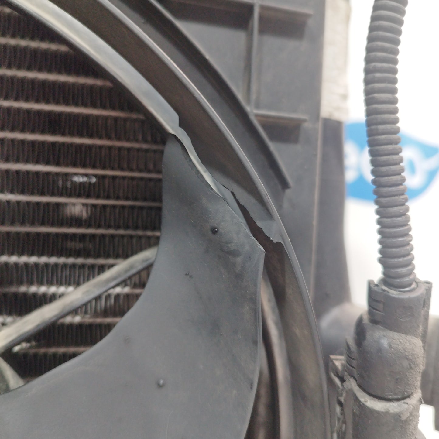 Kit radiatore completo Volkswagen Golf 5 2.0 TDI 140CV 2005 ecoAC7601