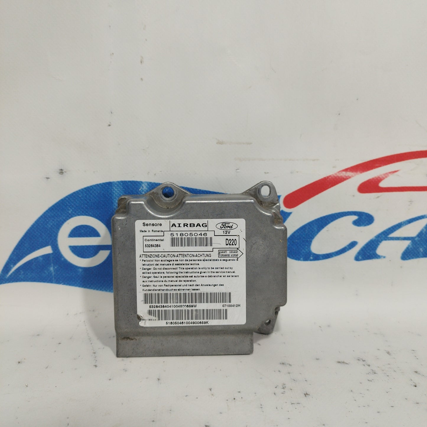 Komplettes Airbag-Set Ford Ka 2010 ecoAC7606