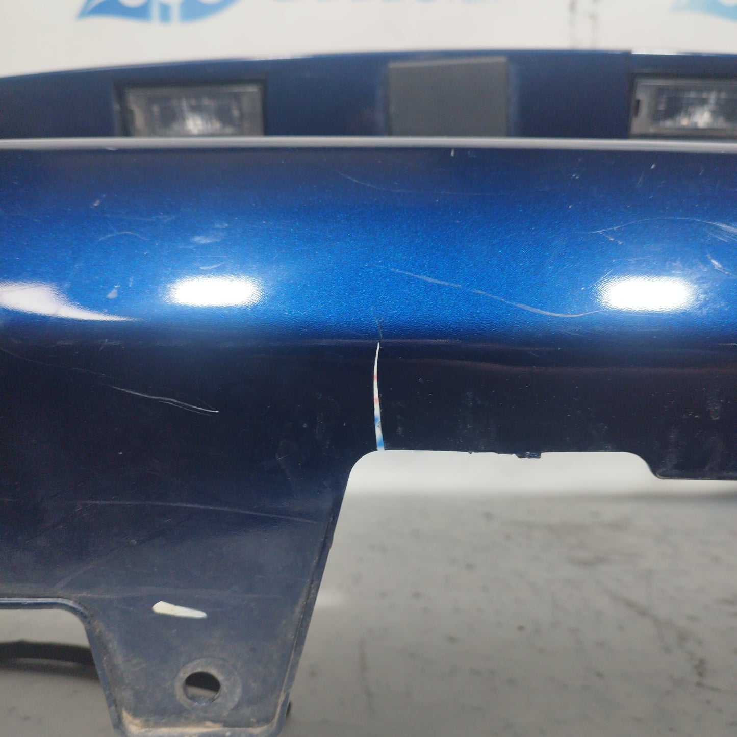 Blue Rear Bumper Dacia Sandero 2018 Sedan ecoAC7610