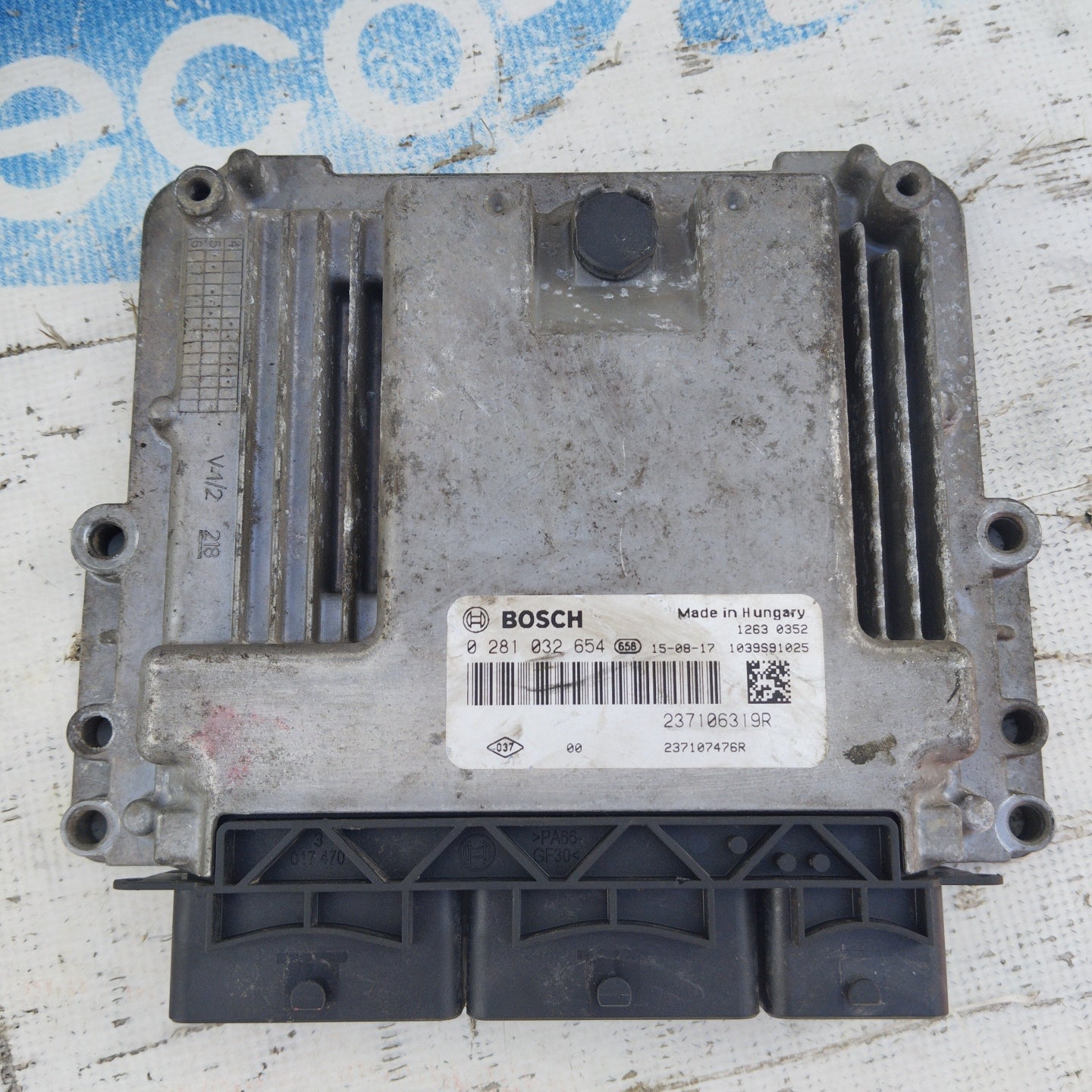 Renault Clio 1.5 DCI 90 PS Zündkit Code: 0281032654 ecoAG4703