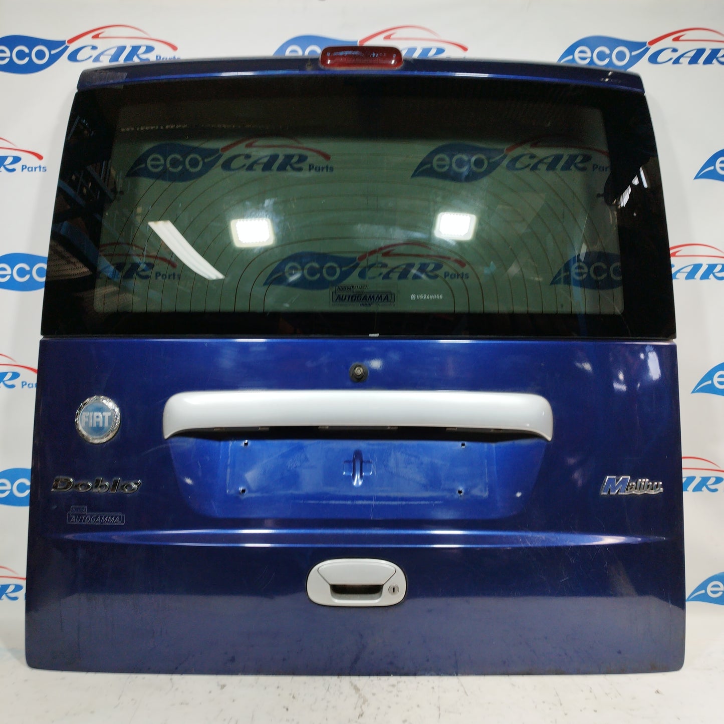 Blue tailgate Fiat Doblò Malibu 2005 ecoAC7618