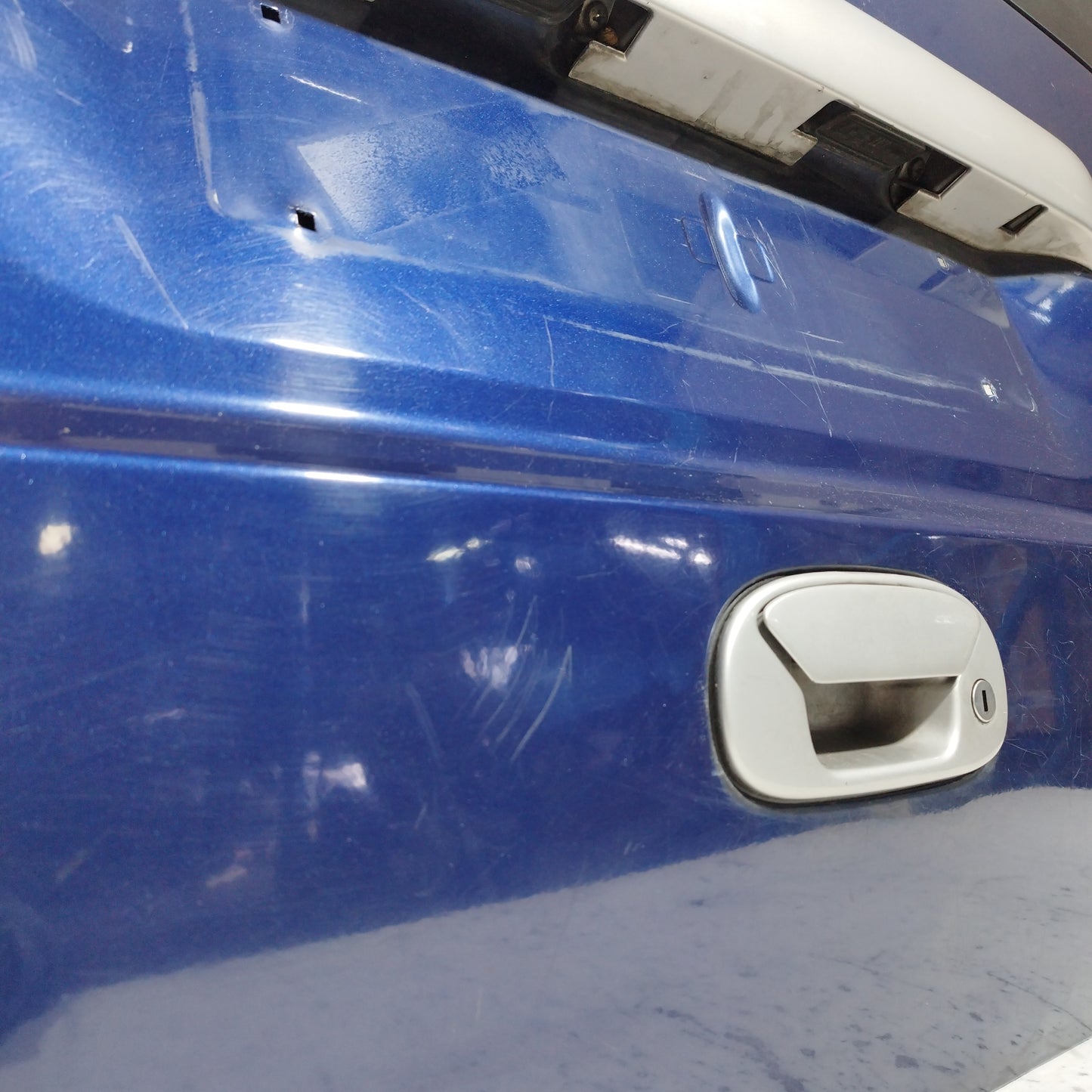 Blue tailgate Fiat Doblò Malibu 2005 ecoAC7618