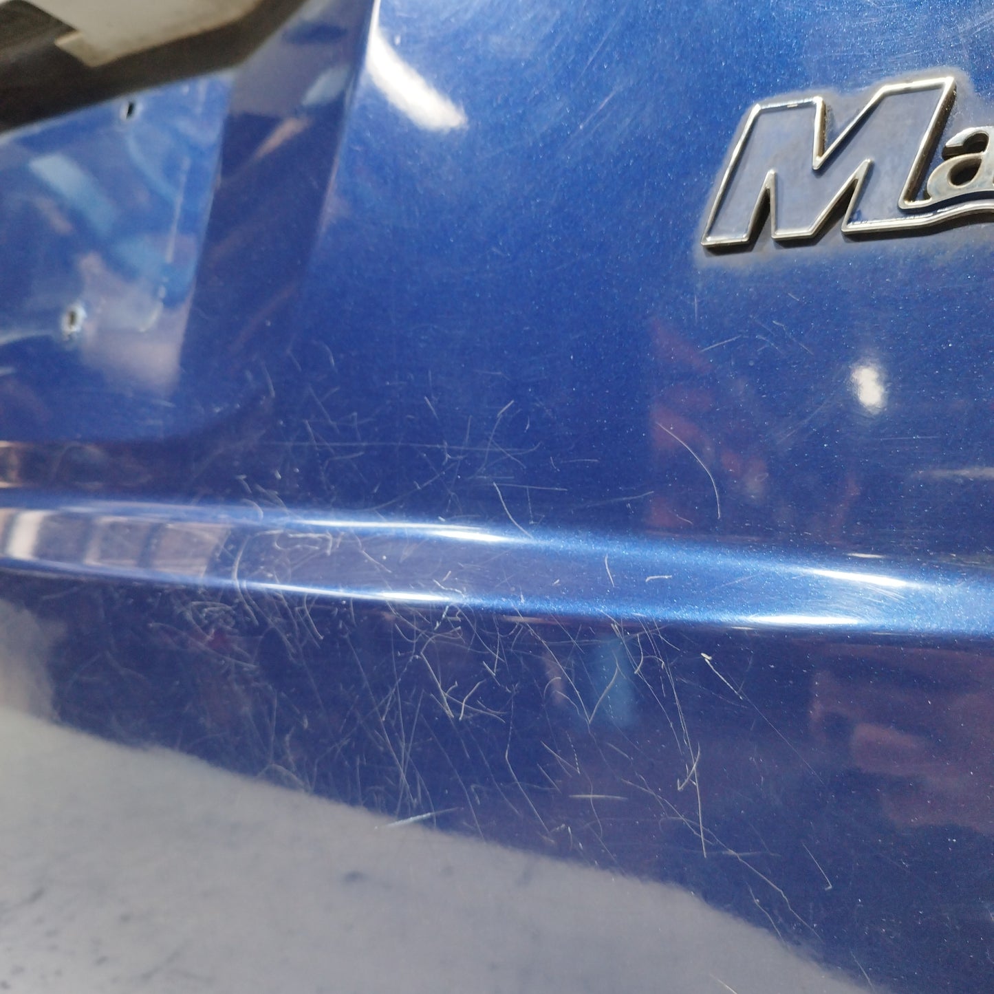 Blue tailgate Fiat Doblò Malibu 2005 ecoAC7618