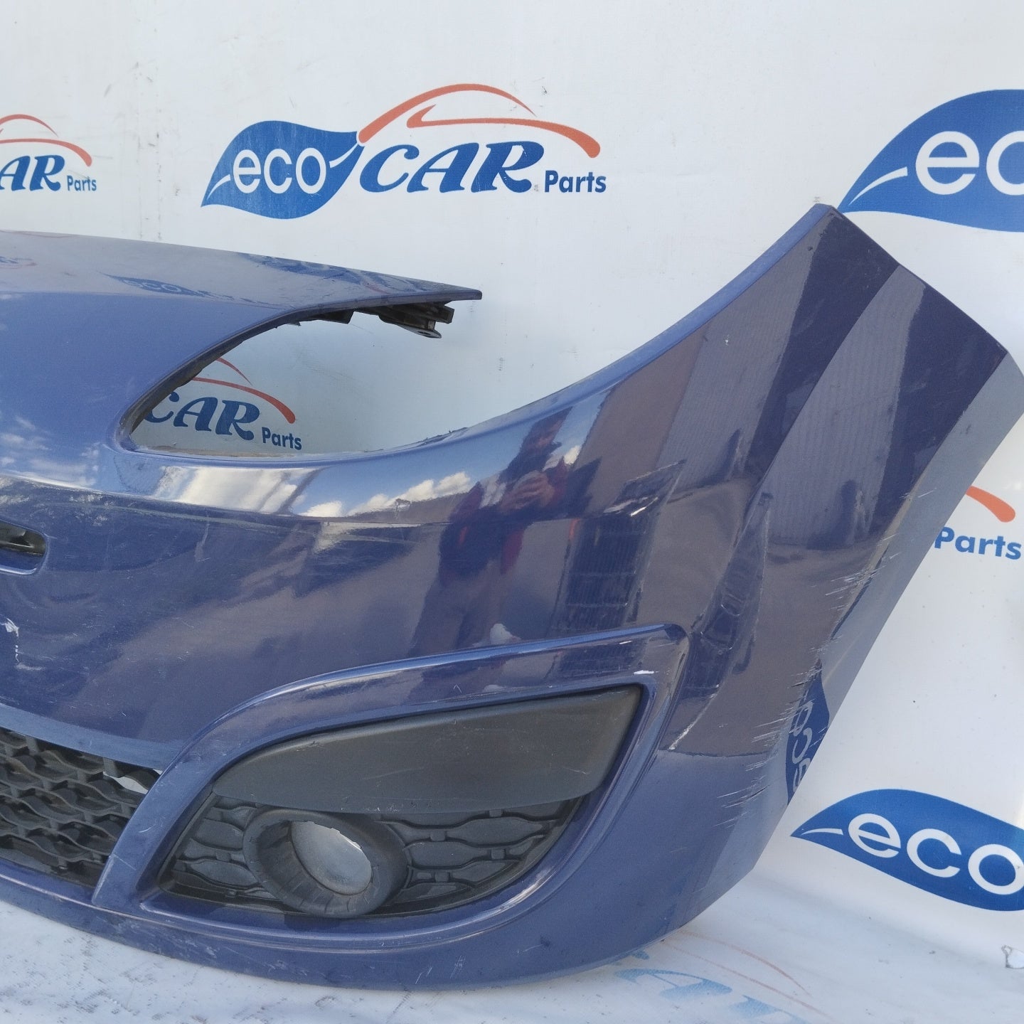Front bumper blue Renault Twingo 2010 ecoAG4711