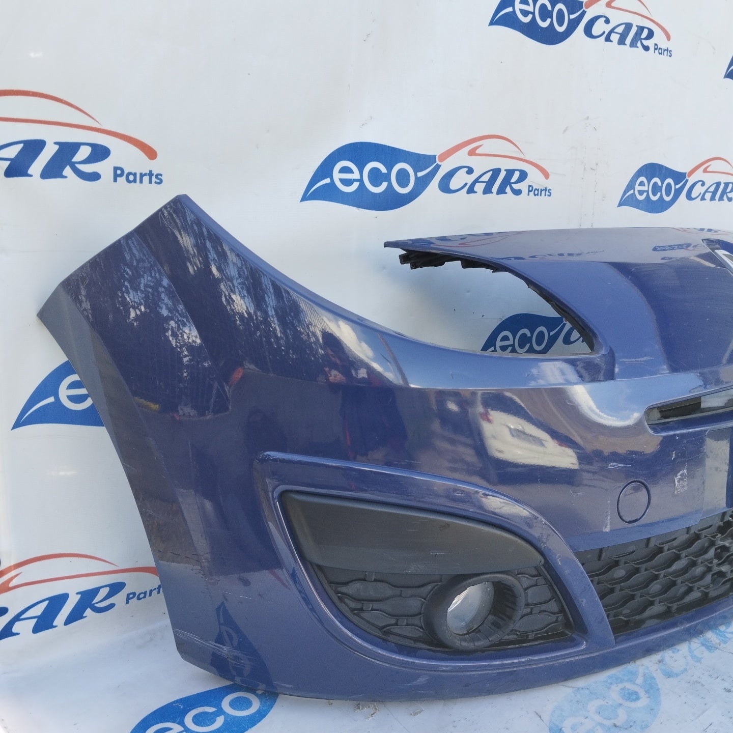 Front bumper blue Renault Twingo 2010 ecoAG4711