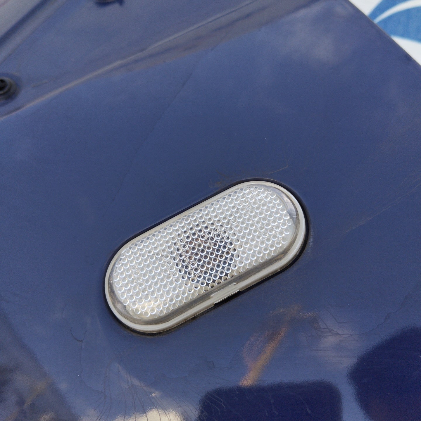 Blue left fender Renault Twingo 2010 ecoAG4712