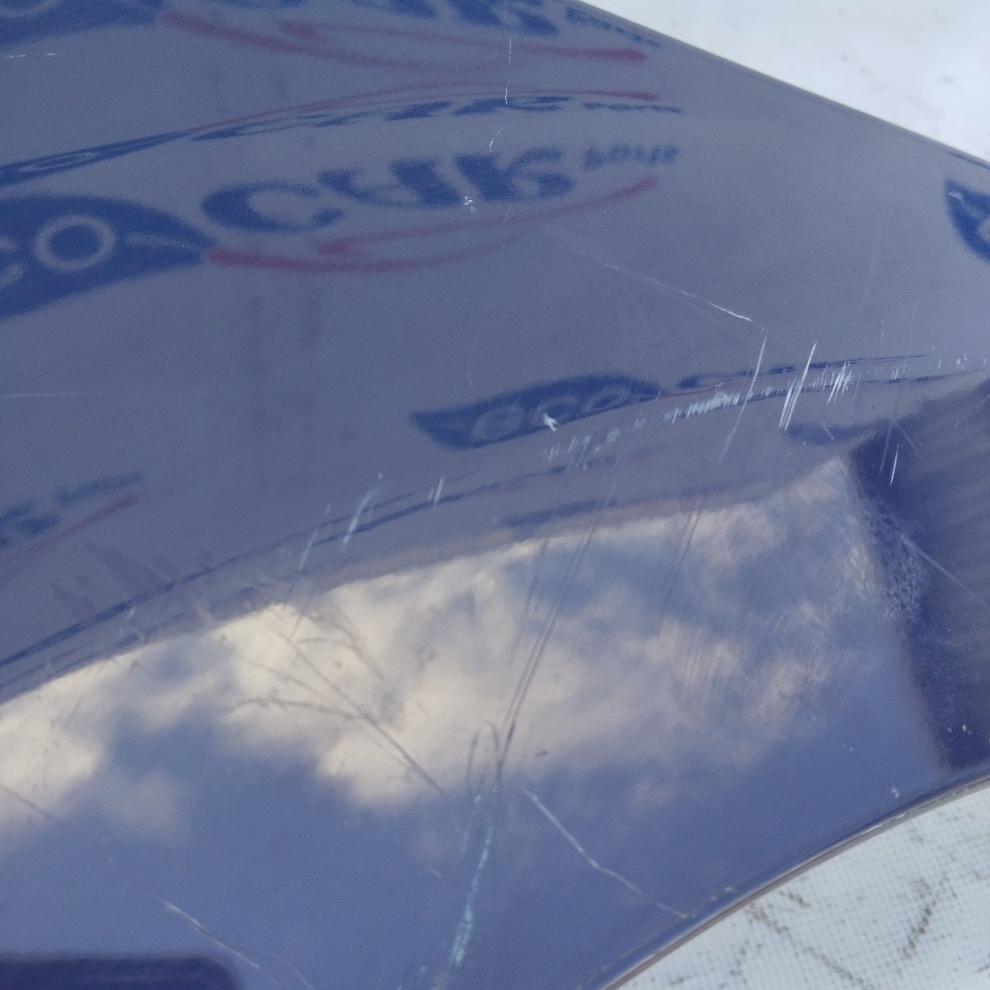 Blue left fender Renault Twingo 2010 ecoAG4712