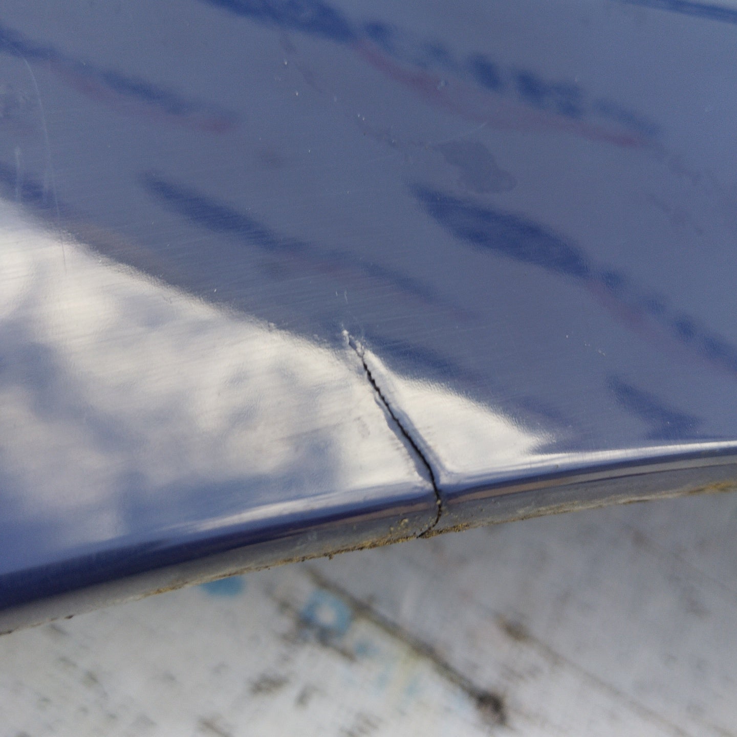 Blue left fender Renault Twingo 2010 ecoAG4712