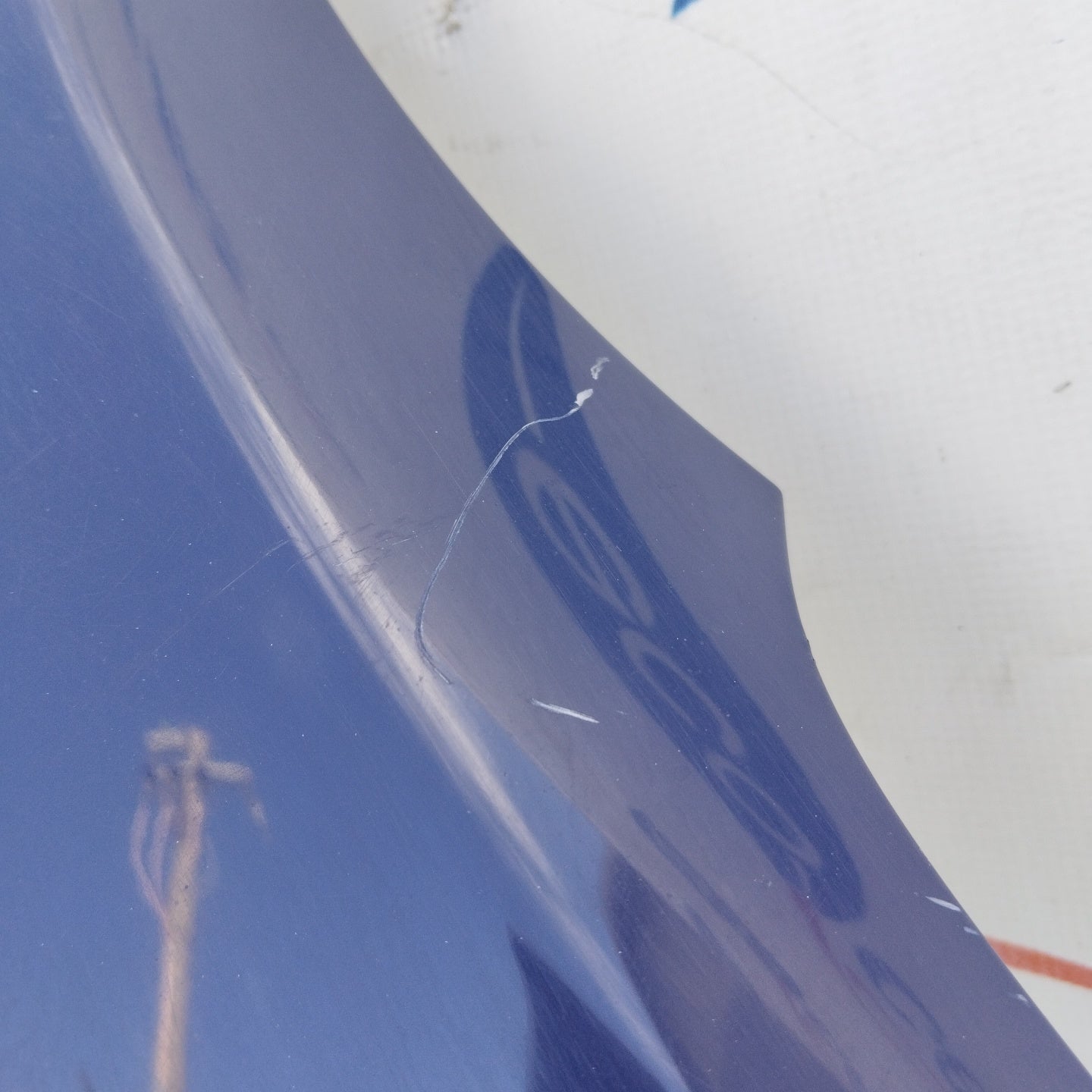 Renault Twingo 2010 blue right mudguard ecoAG4713