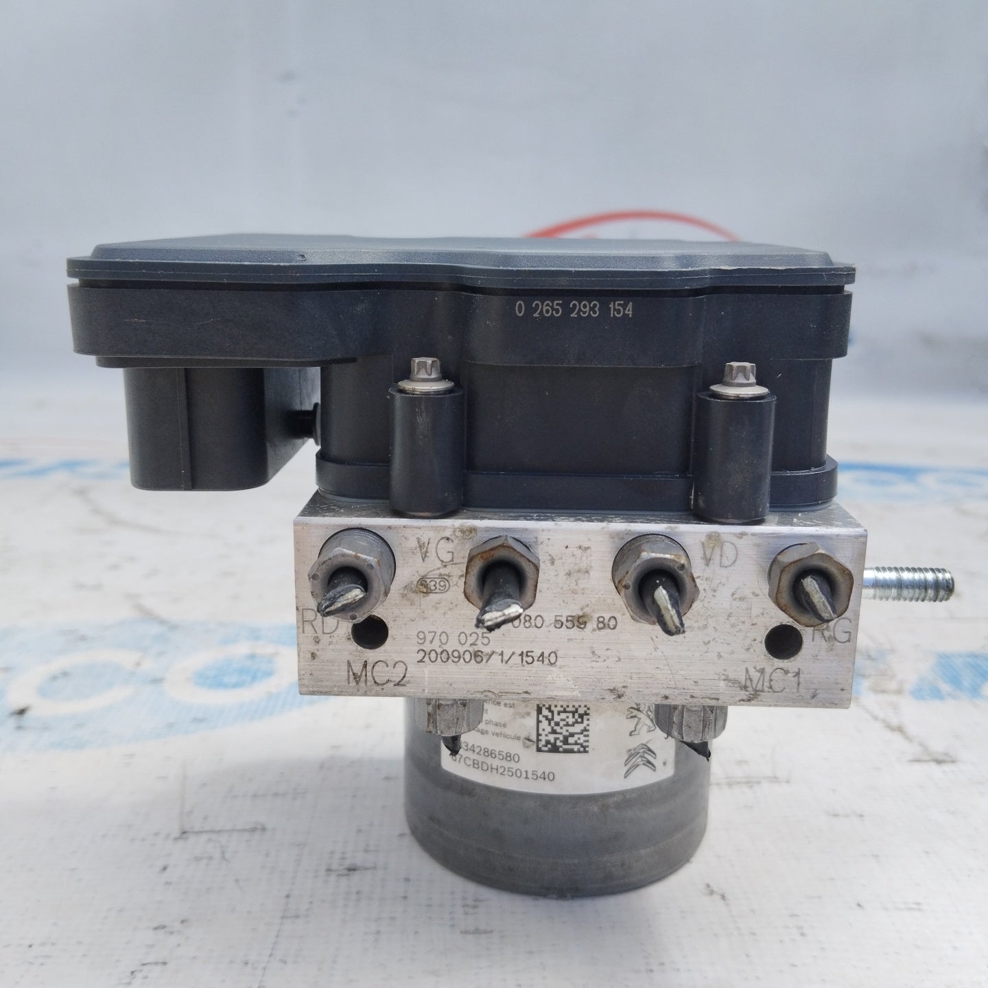 ABS pump Citroen C3 1.6 HDI 8V 55KW 2017 cod: 0265956240 ecoAG4724